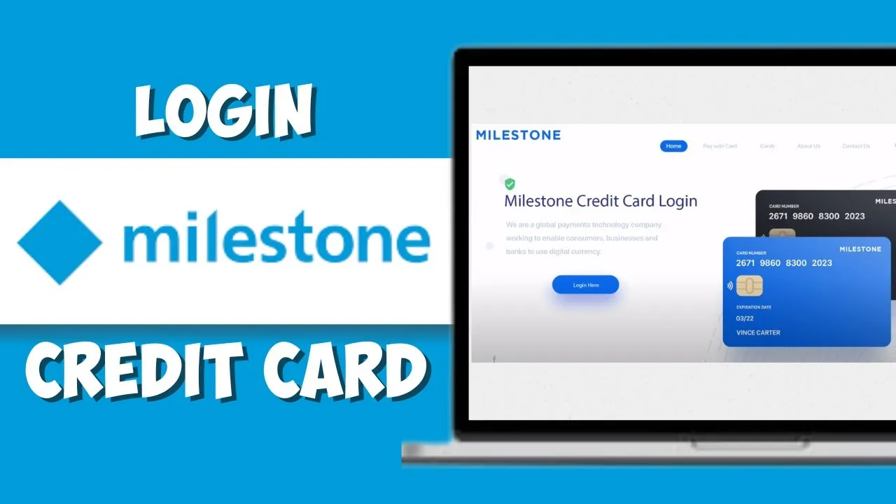 Milestone Credit Card Login: How to Manage Your Account